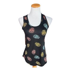 NWT Womens Lularoe Sugar Skull Tank Top - Sz S
